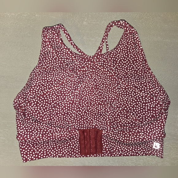 BuffBunny Red and Brown Crop Tops Set - Picture 9 of 10